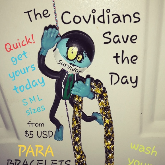 Para-Cord Bracelet includes freebie - Picture 2 of 5